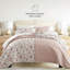 Ensemble de courtepointe légère - couvre-lit matelassé toutes saisons - jacobin français-105628182-105628184