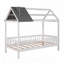 Lit en bois avec clôture Wood House-530858813