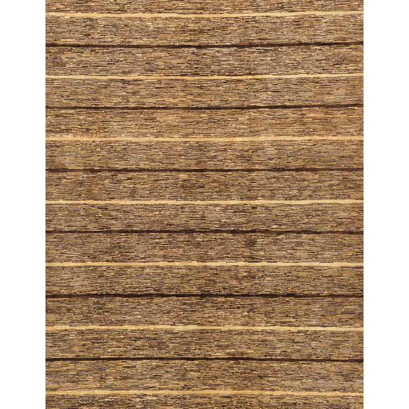 Tapis multicolore à motif abstrait Stidham, Rectangle 4 pi x 6 pi