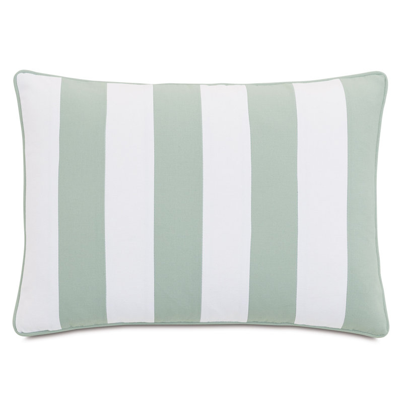 Camille Striped Cotton Throw Pillow