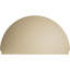 Demi-rond signature fronton en uréthane, brun clair apprêté-102752317-113057100-113221389