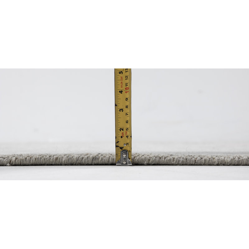 Area Rug in Silver