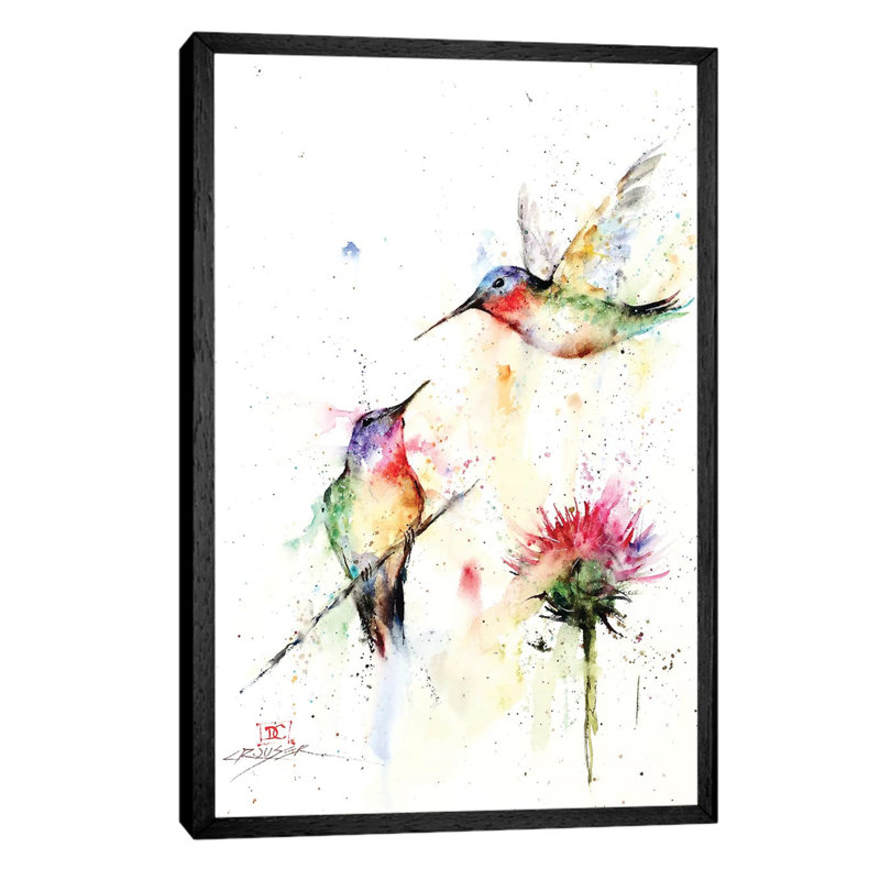Stopping by Dean Crouser - Floater Frame Print on Canvas, Black Framed, 101.6 cm H x 66.04 cm W