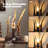 Ensemble de 2 lampes de table Rustic Antler