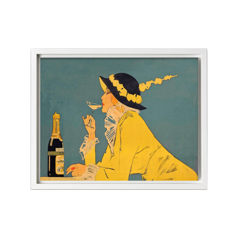 Sohn Klein Rheingold, Canvas, 12"H x 16"W, White Framed