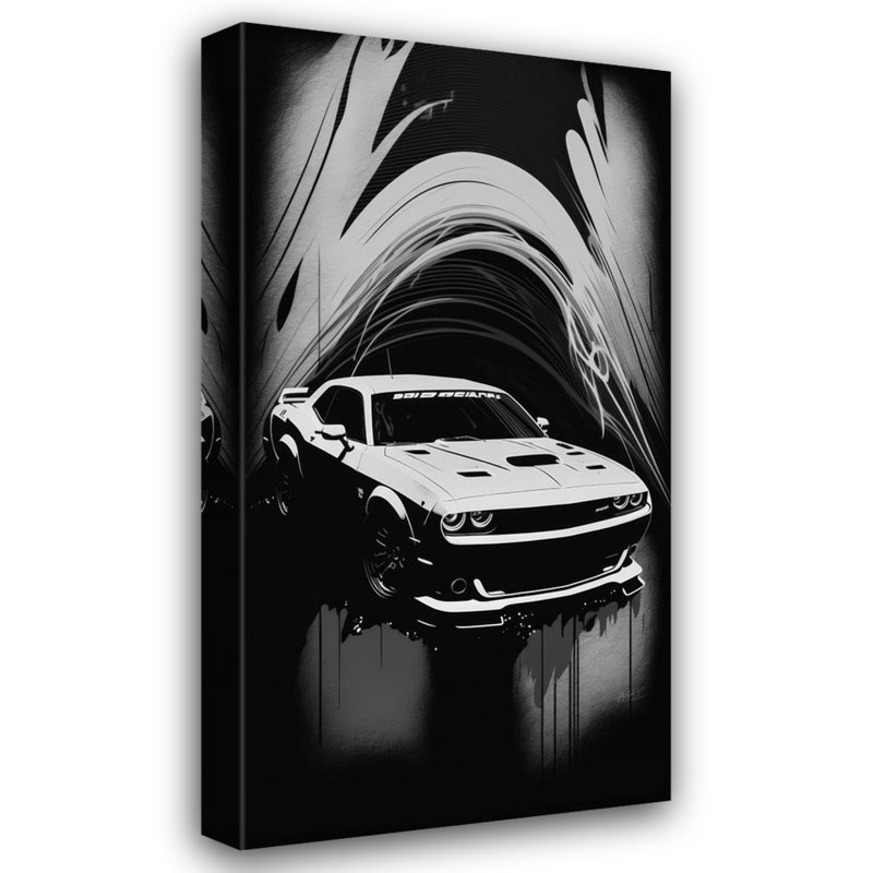 «Devean Dodge», reproduction sur toile non encadrée, H 18 po x l 15 po x P 1,5 po