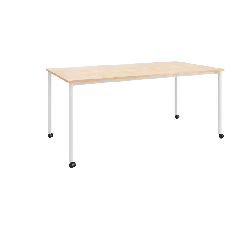Bureau Spright, H 29 po x l 60 po x P 30 po, Érable / Blanc