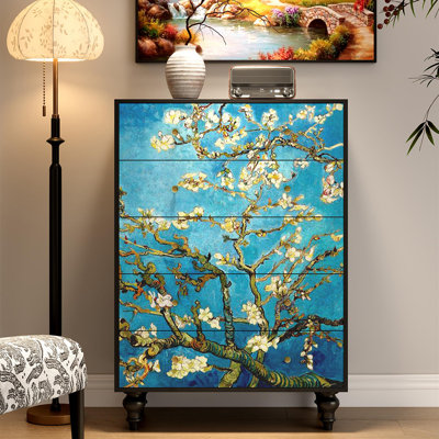 New Chinese-style five-drawer sideboard
