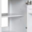 Meuble-lavabo de 20 po avec lavabo, pieds en bois massif, tablette réglable, tiroir inclinable, boutons en alliage de zinc, armoire autoportante moderne pour petite salle de bain-1312042080