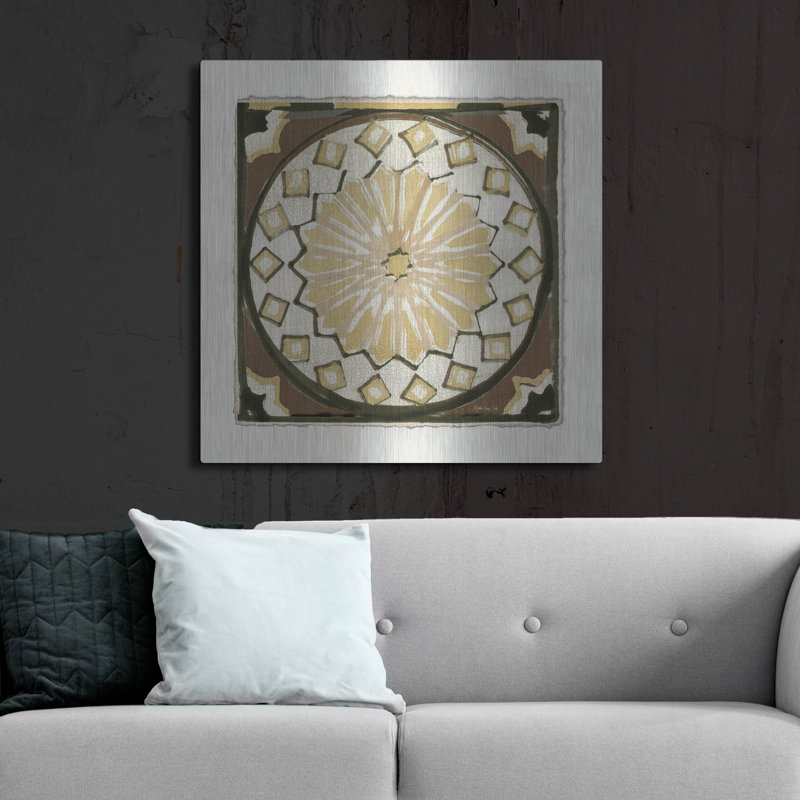 " Moroccan Tile Pattern IV " by Stellar Design Studio, 36" H x 36" W