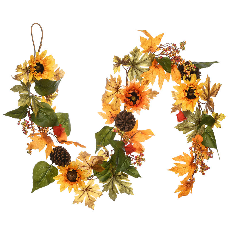 Kesly 72" Sunflower Garland
