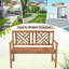 Banc d'extérieur en acacia Perei