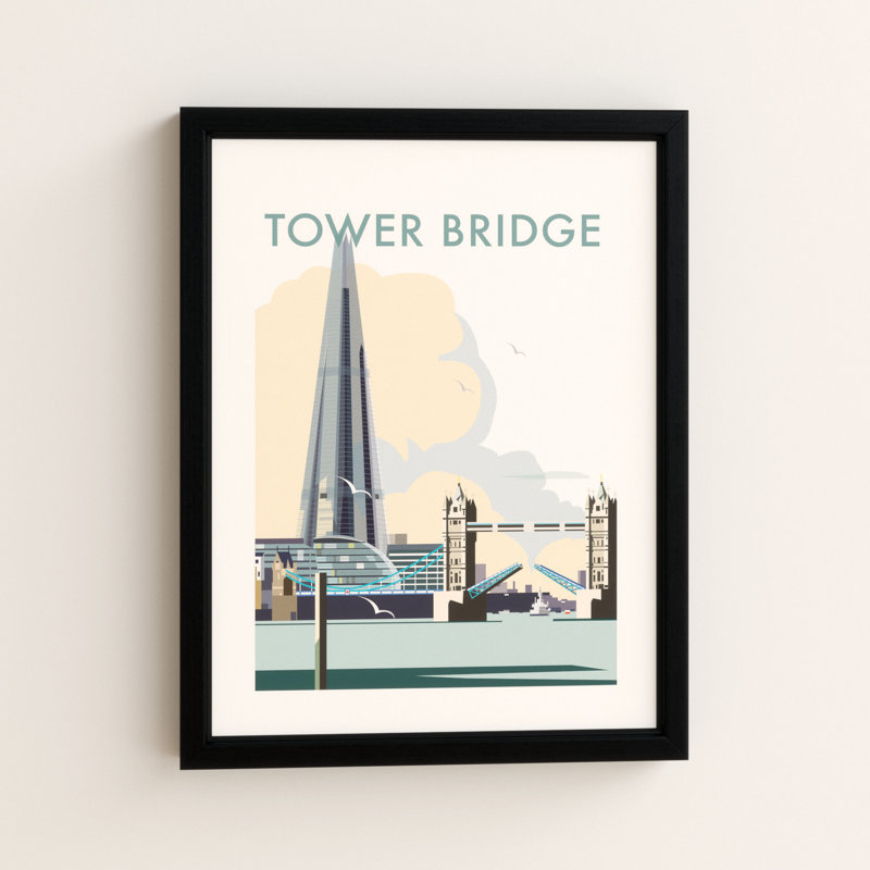 Dave Thompson - Single Picture Frame Print, Black