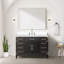 Meuble-lavabo simple en chêne noir 48 po X P 22 po D