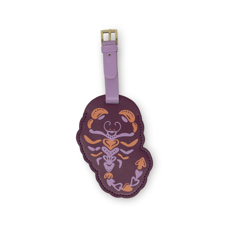 Ensemble d'étiquettes à bagages, Scorpion