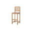 Monterey Yes Stool with Solid Wood Frame-444035625