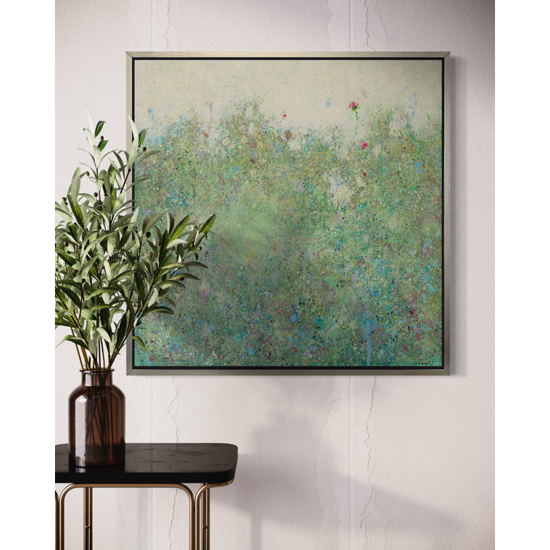 "Blue Dot", reproduction sur toile par Elwood Howell