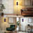  68.5" Standing Floor Lamp Purple Victorian Dimmable Metal Pole Lamp with Linen Lampshade LED Bulb Included