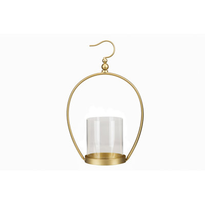 42Cm Metal Tabletop Lantern