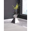 Table de bout en acier inoxydable Unaisah