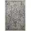 Tapis décoratif lavable à la machine à motif floral traditionnel beige multicolore-788927235