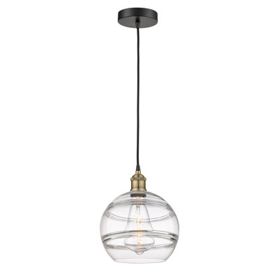 Luminaire suspendu 1 lumière Edison Bienes-616-G556