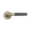 Connaught Knurled Lever on Rose Matt Antique