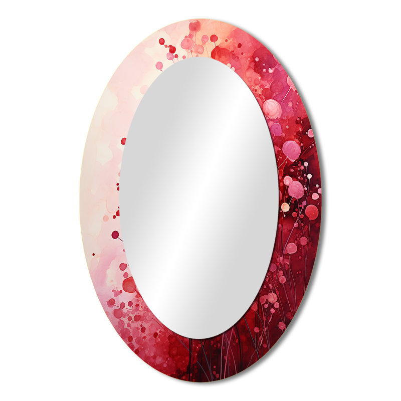 Miroir mural Crimson Reverie, 36 po x 24 po