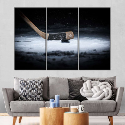 " Winter Hockey " 3 - Pieces