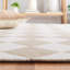 Reauna 300 Hand Tufted Wool/Cotton with Latex Checkered Rug in Beige/Ivory-578472505