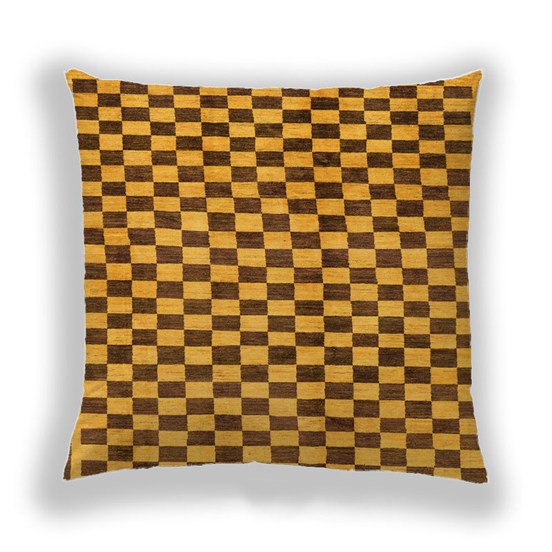 Coussin Abstract 233, Microsuède