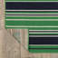 Tapis intérieur / extérieur vert / bleu marine Sherley-523671887
