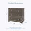 Harmony 3-Drawer Changing Table Dresser-1146149927