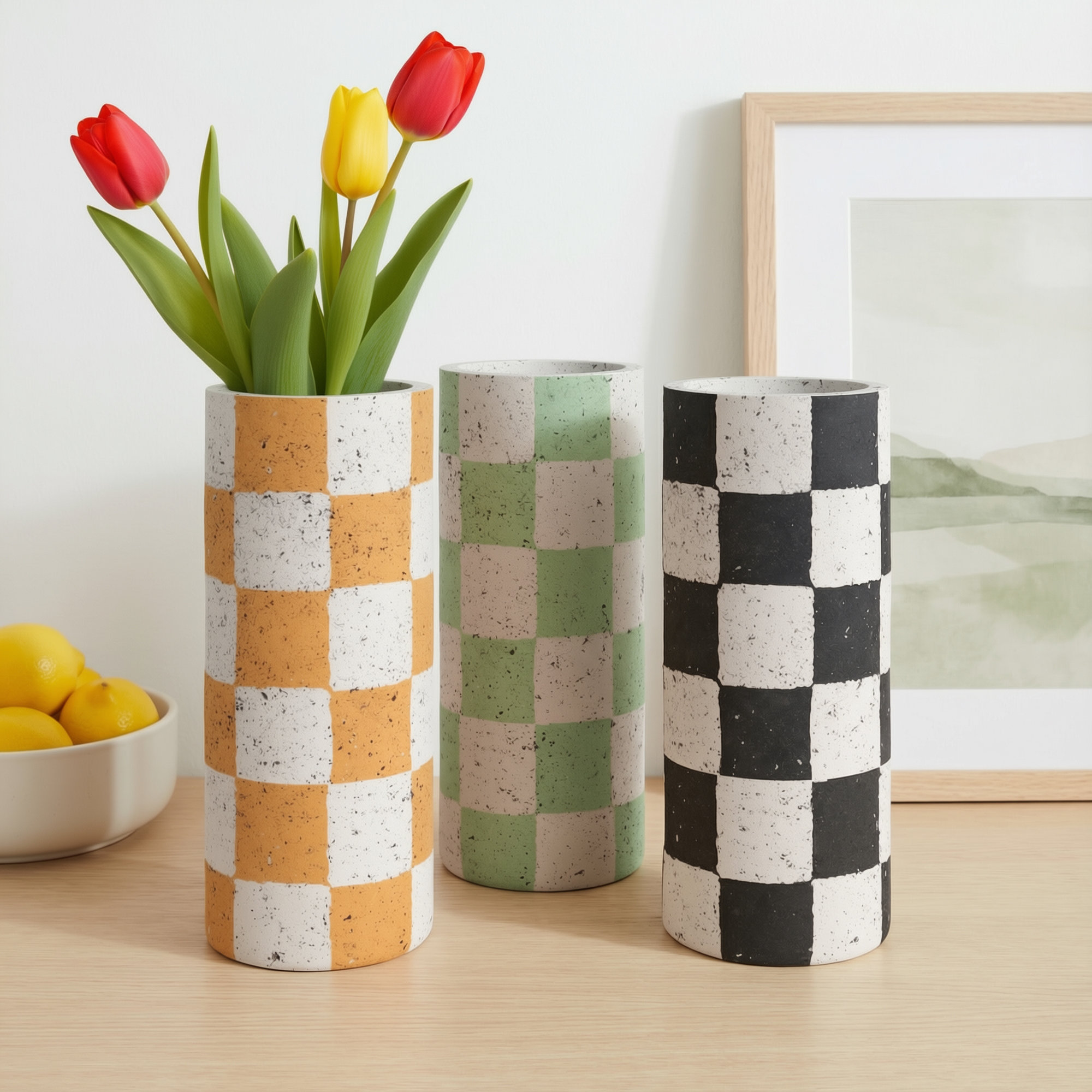 Dockland Dockland Handmade Terracotta Table Vase