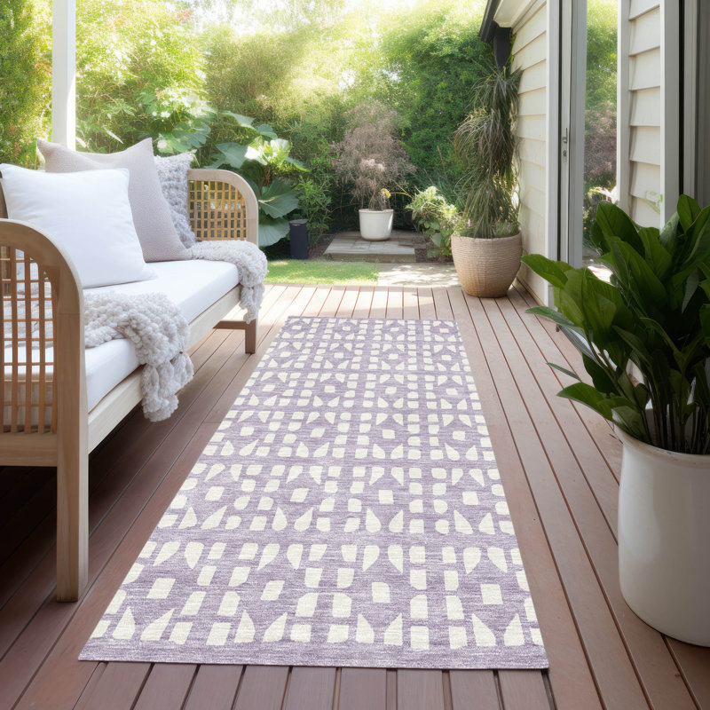 Tapis rectangulaire 1 pi 8 po x 2 pi 6 po Chayden avec envers antidérapant, Tapis de couloir 2 pi 3 po x 7 pi 6 po