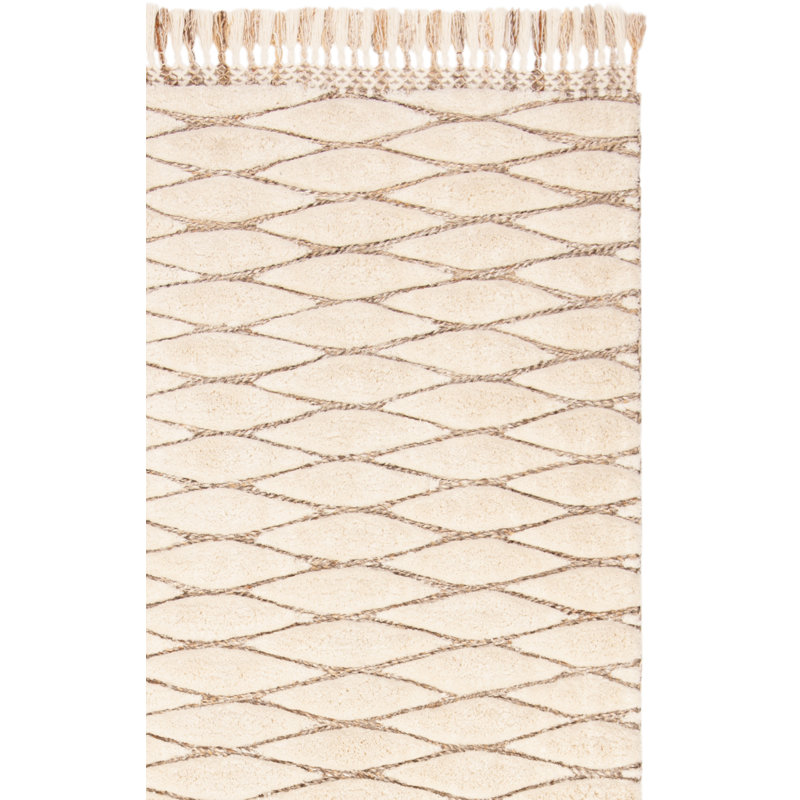 Powell Hand Tufted Performance Area Rug, Rectangle 4 pi x 6 pi