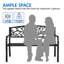 Antique Style  Metal Outdoor Bench-669611138