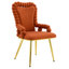 Ensemble de 2 chaises d'appoint rembourrées Puffy Bubble-1974413163