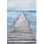 Reproduction d’art sur toile tendue « wooden boardwalk »-881420644