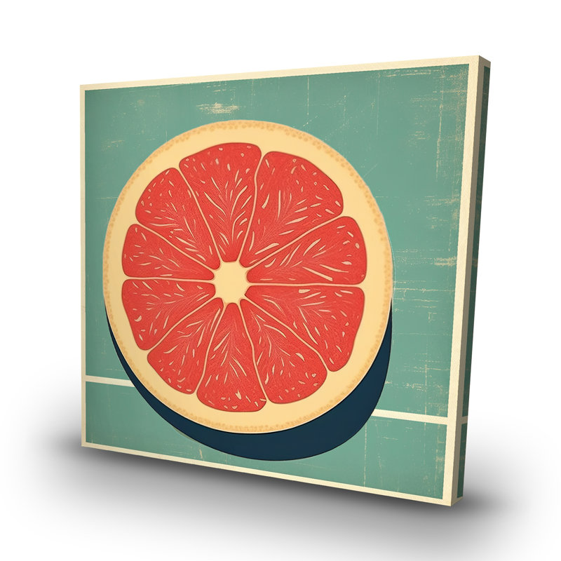 Grapefruit - 32"x32" art on canvas