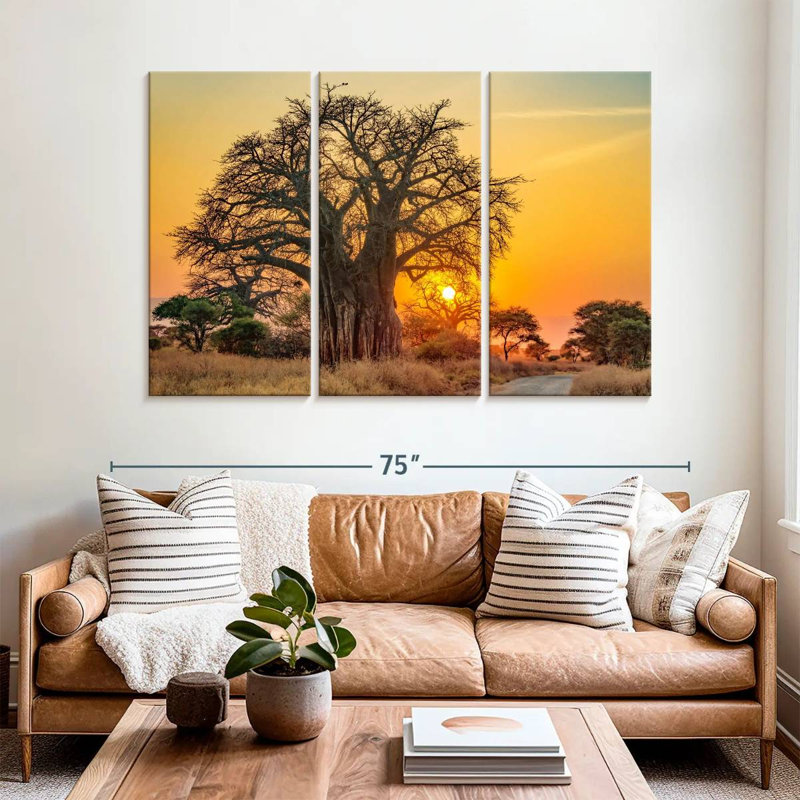 Nicci Tarangire Baobab Tree, 42" H x 65" W