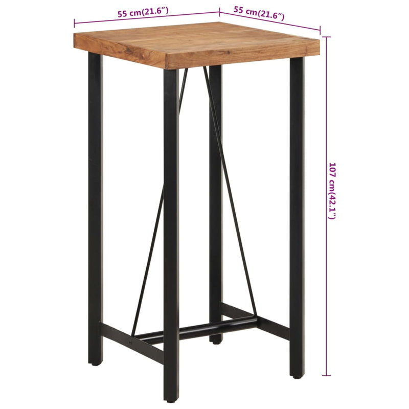 Berberia Dining Table, Brown