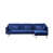 Velours bleu est en rupture de stock