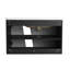 Meuble-lavabo mural flottant 32 po avec lavabo simple et porte d'armoire à fermeture en douceur 32 po