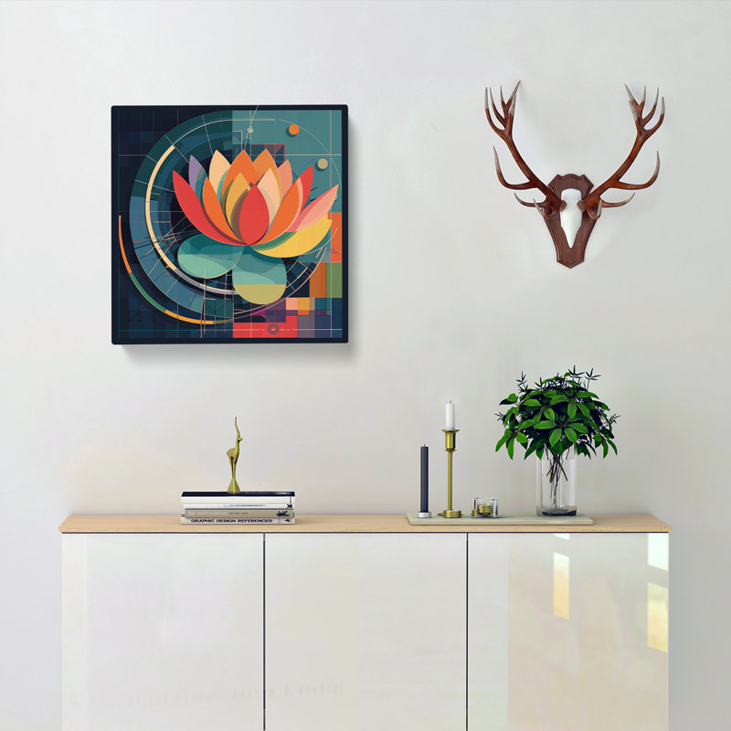 Print, 35cm H x 35cm W x 3cm D