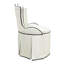 Samantha Slipcovered Tufted Armchair