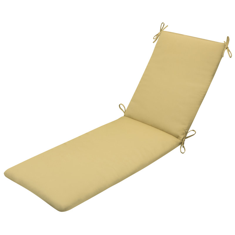 Coussins de chaise longue intérieur / extérieur, Toile Sunbrella® beige antique