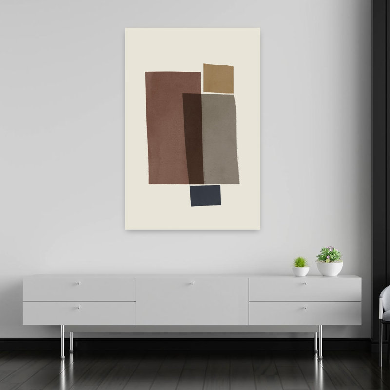 Art contemporain contemporain abstrait, H 60 po x l 40 po