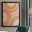 «Abstract Rainbow II», reproduction encadrée de qualité supérieure - prête à être accrochée-98030037-98030032-88103419