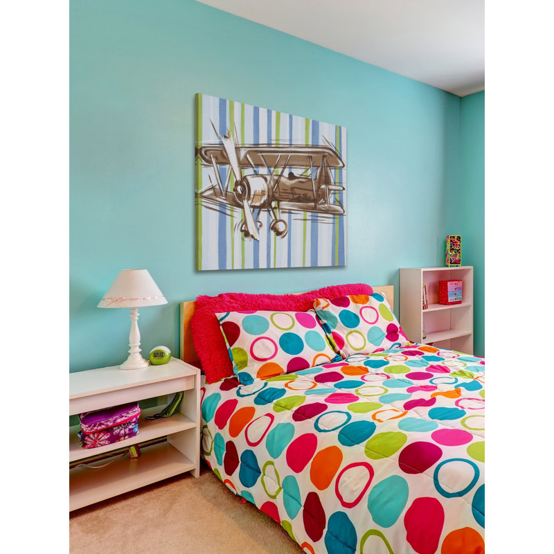 1 Piece Wrapped Canvas Painting, 122cm H x 122cm W x 3.81cm D